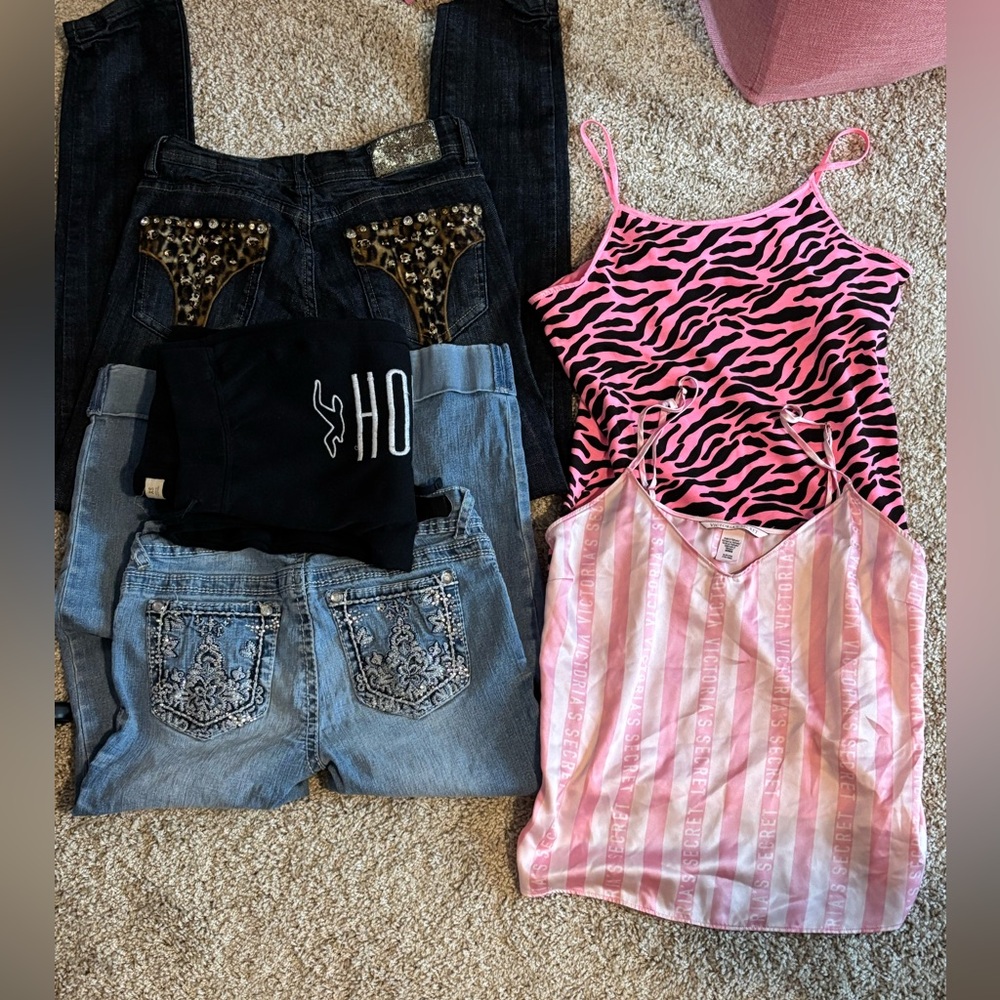 PLEASE READ Y2K Mcbling Clothes Lot